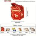 Carousel Hexagon Favour Boxes - Red, Pack of 20 - view 4