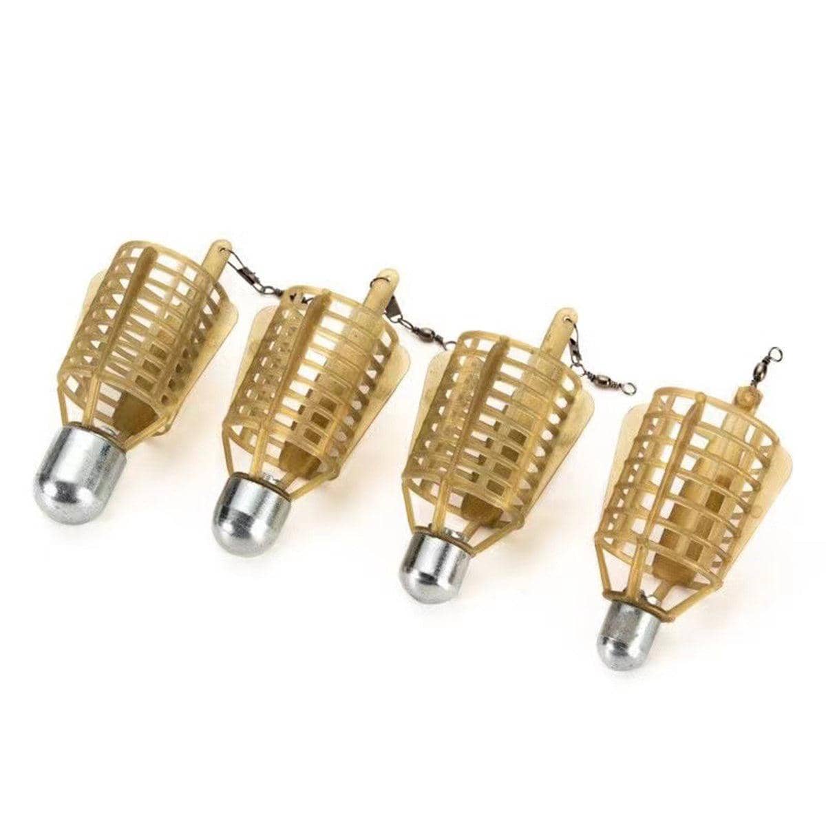 Carp Fishing Bait Cage Feeder Trap, Mesh Basket, Pack of 4 - view 2