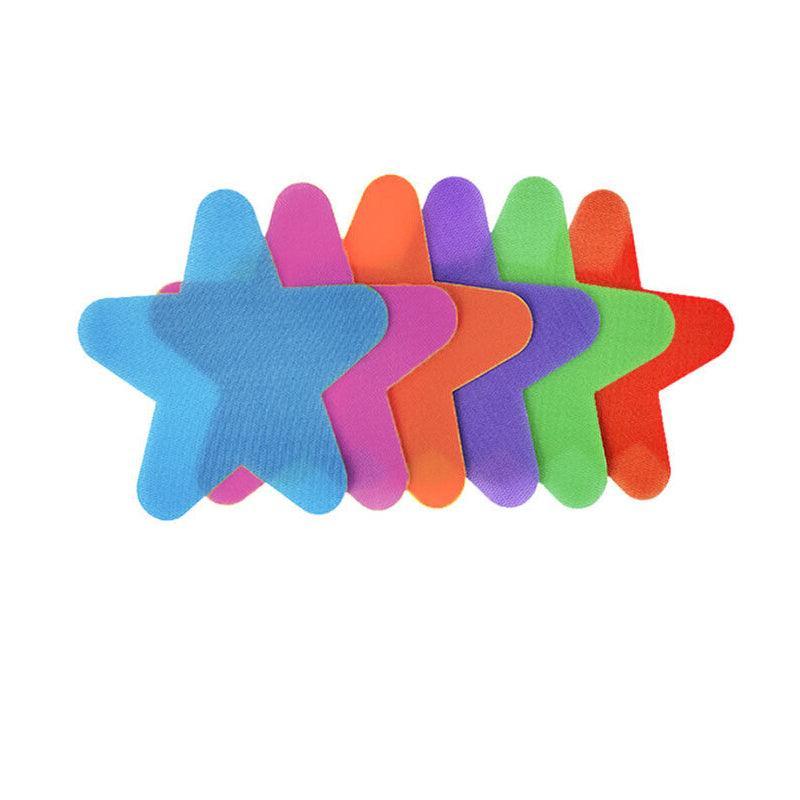 Carpet Spot Markers for Classrooms - Star, Set of 30