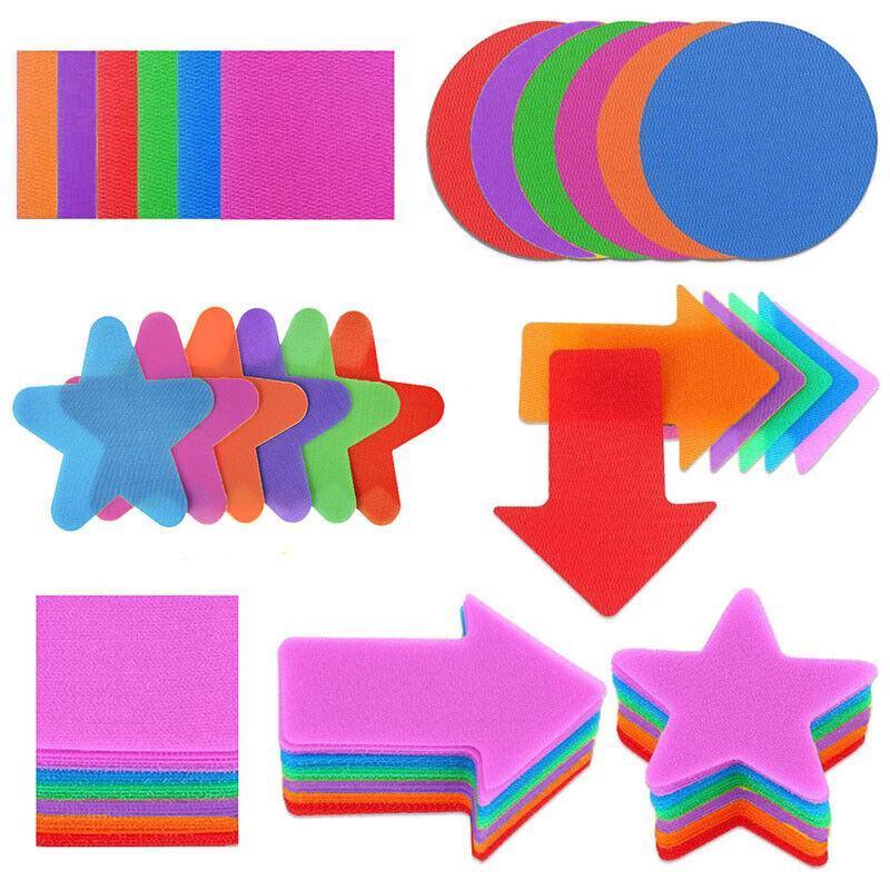 Carpet Spot Markers for Classrooms - Star, Set of 30 - view 3
