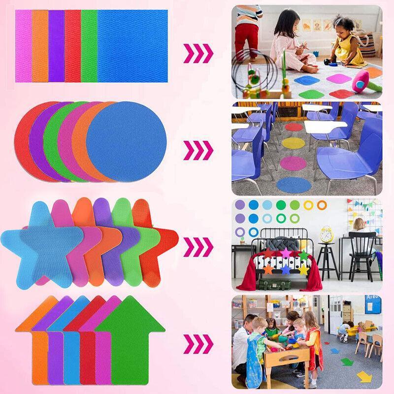 Carpet Spot Markers for Classrooms - Star, Set of 30 - view 4