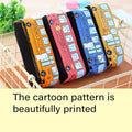 Cartoon Bus Pencil Case, Large Canvas Stationery Bag for Kids, Pack of 4 - view 5