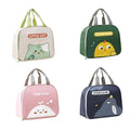 Cartoon Penguin Print Insulated Lunch Bag for Boys and Girls - Navy - view 3