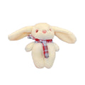 Cartoon Rabbit Plush Toy Keychain - White