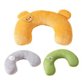 Cartoon U-Shaped Pet Pillow Breathable Cat and Dog Cushion - Grey - view 3