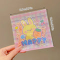 Cartoon Ziplock Bags for Snacks, Candy and Cookies - Pack of 100, Style 5 - view 3