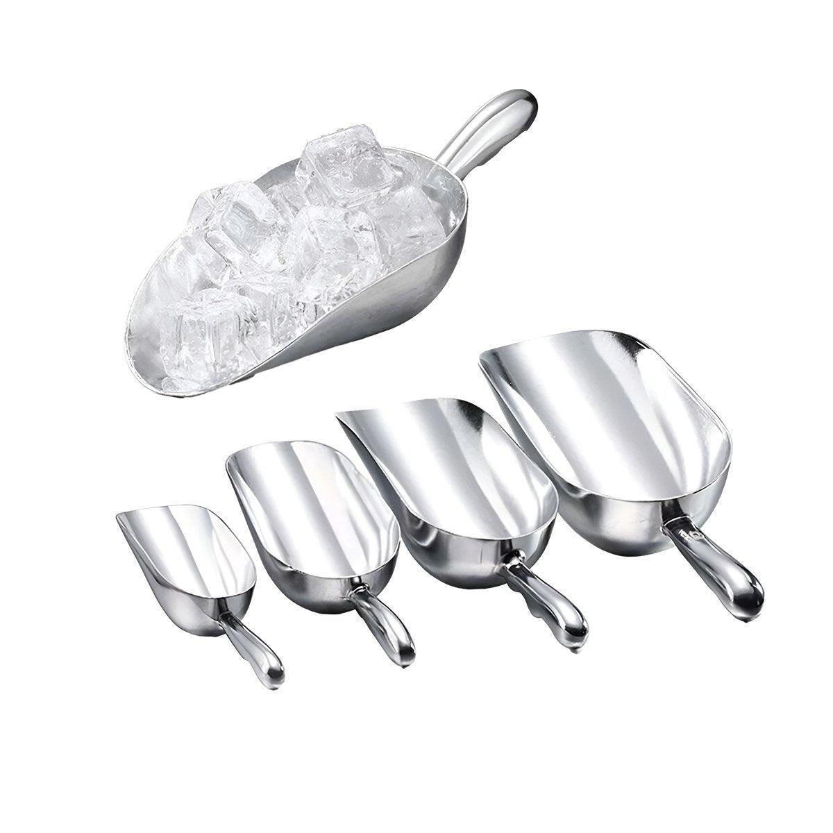 Cast Aluminium Ice Scoop and Flour Shovel - Medium (22 x 8 cm) - view 3