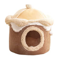 Cat and Dog Cave Bed, Ice Cream House Design - Large (48 x 48cm)