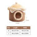Cat and Dog Cave Bed, Ice Cream House Design - Large (48 x 48cm) - view 3