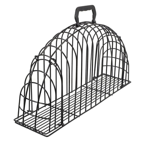 Cat Bath Cage Portable Pet Grooming Cage Foldable Mesh Cage - Large 56 x 16 x 29 cm