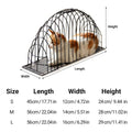 Cat Bath Cage Portable Pet Grooming Cage Foldable Mesh Cage - Large 56 x 16 x 29 cm - view 4