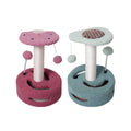 Cat Climbing Toy Small Jump Platform with Scratching Board for Kittens - Green - view 3