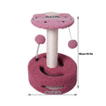 Cat Climbing Toy Small Jump Platform with Scratching Board for Kittens - Green - view 4