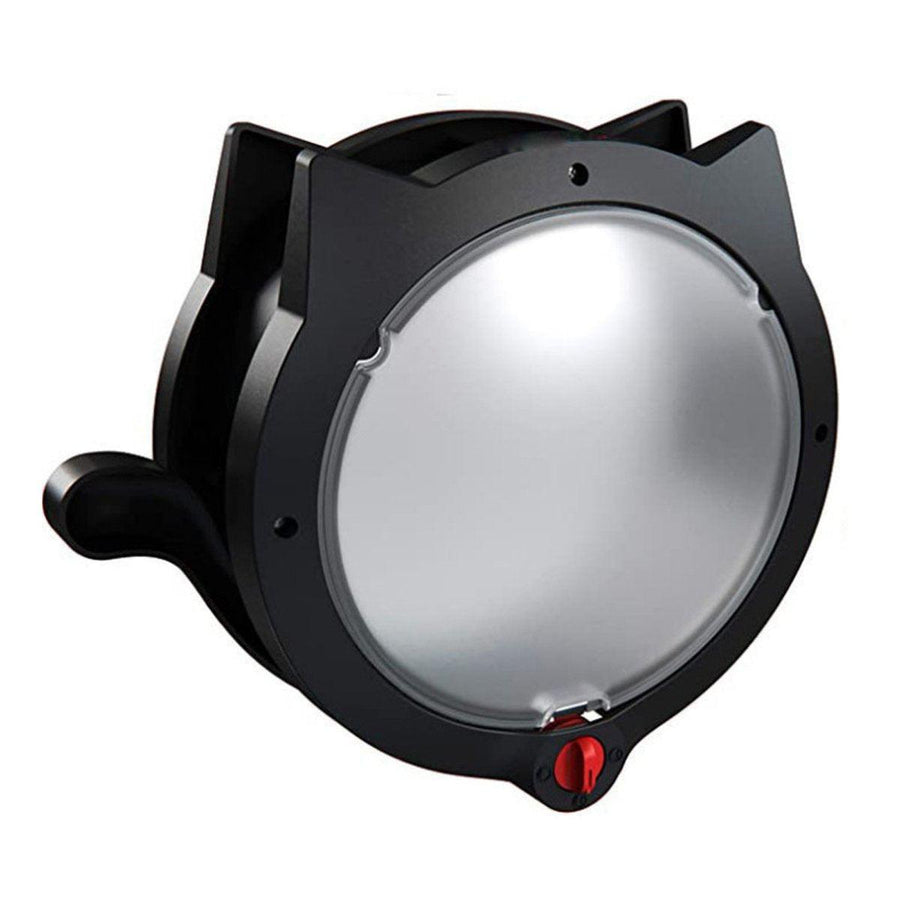 Cat Ear Pet Door for Cats and Dogs, Easy in and Out Access - Black