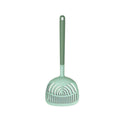 Cat Litter Scoop with Long Handle and Wide Head - Green
