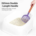 Cat Litter Scoop with Long Handle and Wide Head - Green - view 5