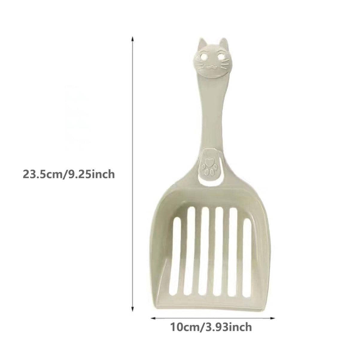 Cat Litter Scoop Set of 8, Pet Poop Scooper with Slotted Sifting Design - view 3