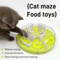 Cat Maze Slow Feeder Bowl for Dry Food and Treats - Pink - view 5