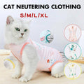 Cat Recovery Suit for After Surgery - Pink, Size S (Bust 33 cm, Length 21 cm) - view 2