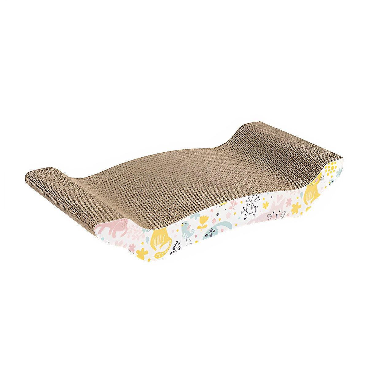 Cat Scratch Board Cardboard Scratcher Lounge for Cats - Arch Bridge