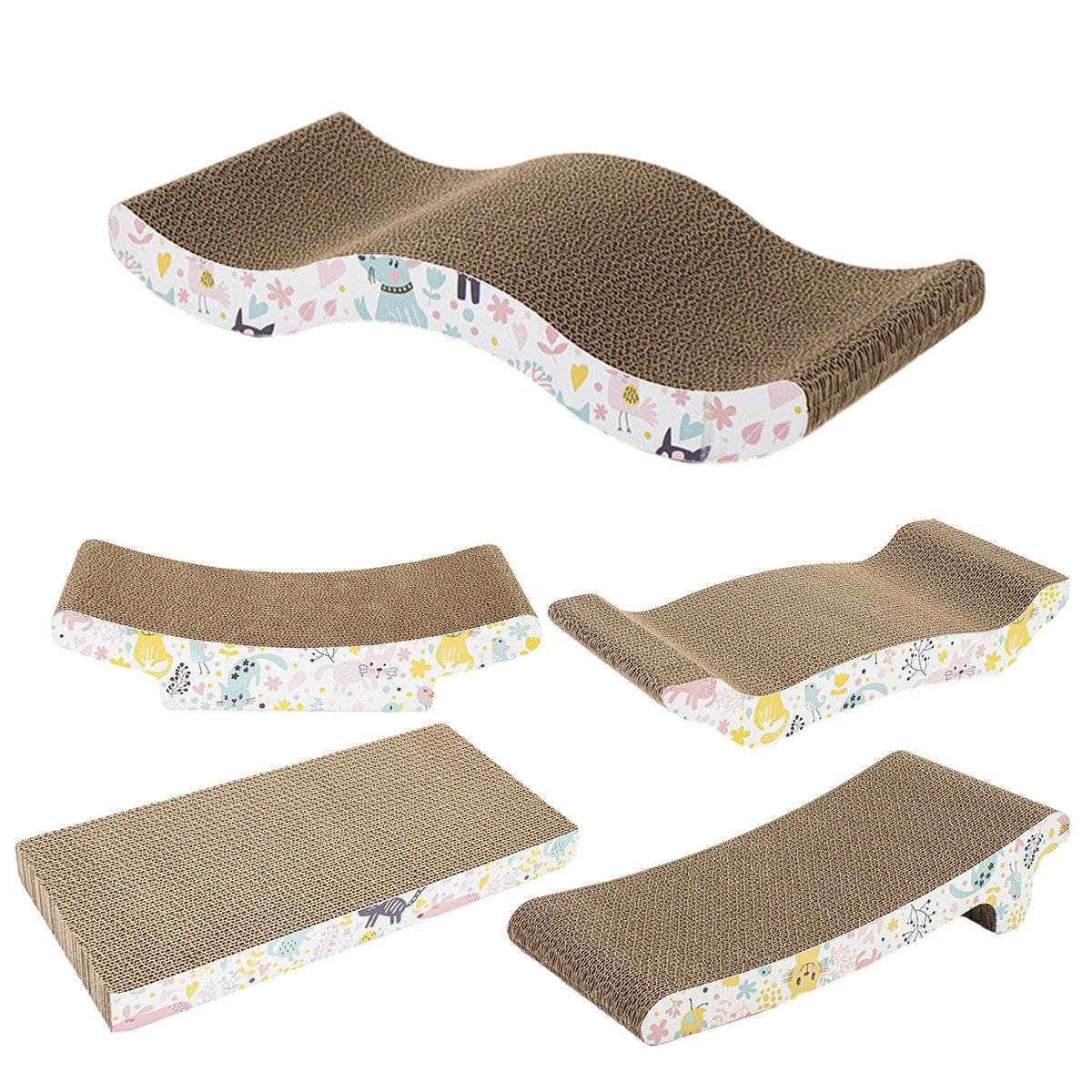 Cat Scratch Board Cardboard Scratcher Lounge for Cats - Arch Bridge - view 3