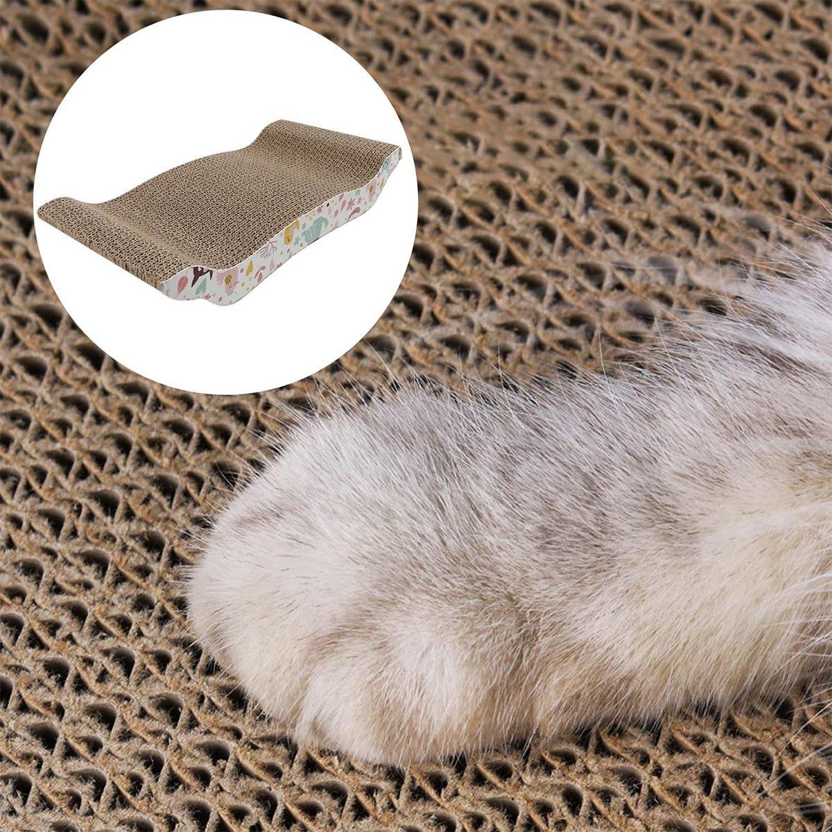 Cat Scratch Board Cardboard Scratcher Lounge for Cats - Arch Bridge - view 8