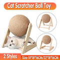 Cat Scratching Ball with Wooden Frame - Small, L Shape - view 2