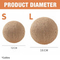 Cat Scratching Ball with Wooden Frame - Small, L Shape - view 3