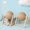 Cat Scratching Ball with Wooden Frame - Small, L Shape - view 4