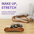 Cat Scratching Board and Lounge Bed Extra Wide Recyclable Cardboard - view 4