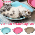 Cat Scratching Post Pad 2-In-1 PP Blanket Non-Slip Indoor Pad, 38 x 38 x 5 cm - Pink - view 2