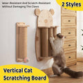 Cat Scratching Post Wall Mounted Sisal Rope - Single Column, Pink - view 2