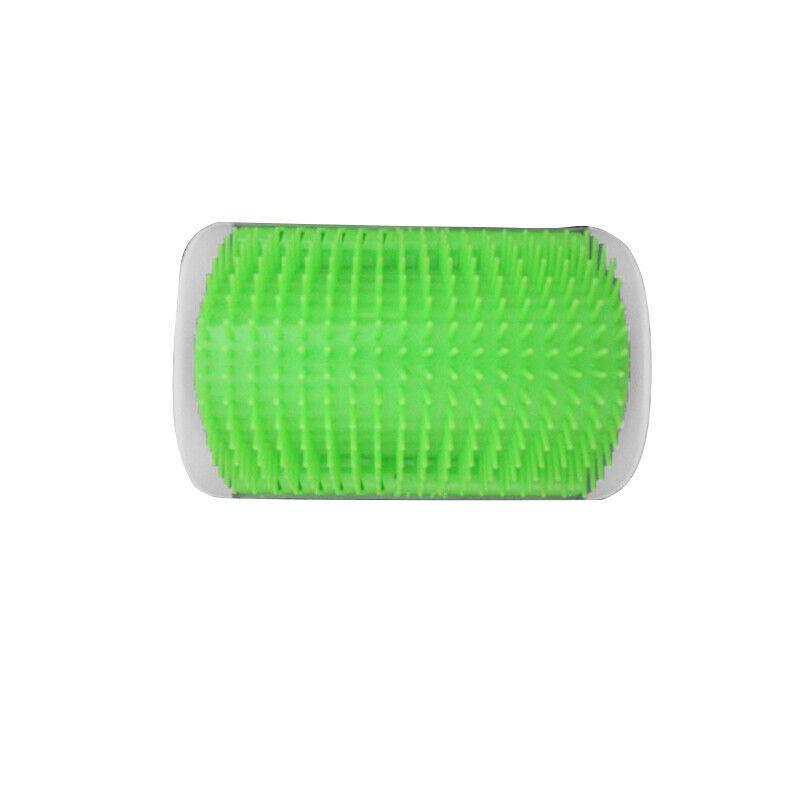 Cat Self Grooming Brush for Wall and Furniture Corners - Green