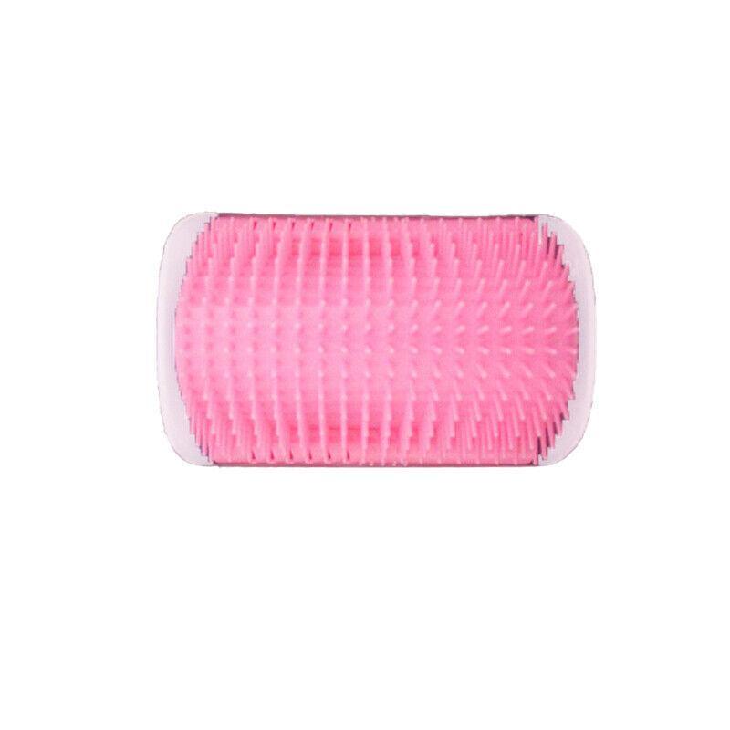 Cat Self Grooming Brush for Wall and Furniture Corners - Pink