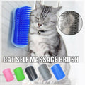 Cat Self Grooming Brush for Wall and Furniture Corners - Pink - view 2