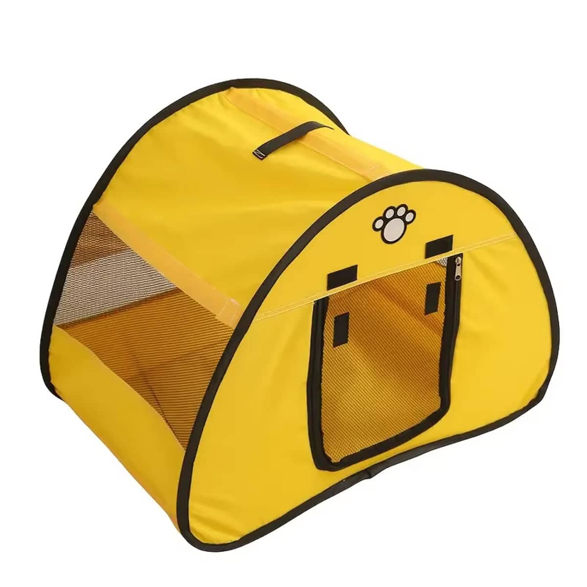 Cat Tent for Small Cats - Yellow, 70 x 45 x 50cm