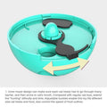 Cat Treat Dispenser Toy Ball with Adjustable Feeding Holes - Blue - view 5