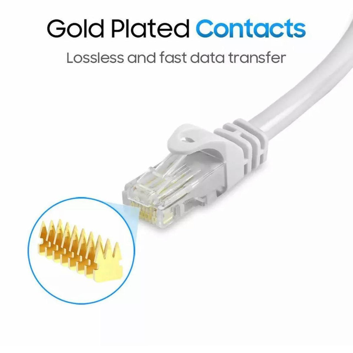 Cat6 Ethernet Cable RJ45 LAN Patch Lead - 15 m - view 8