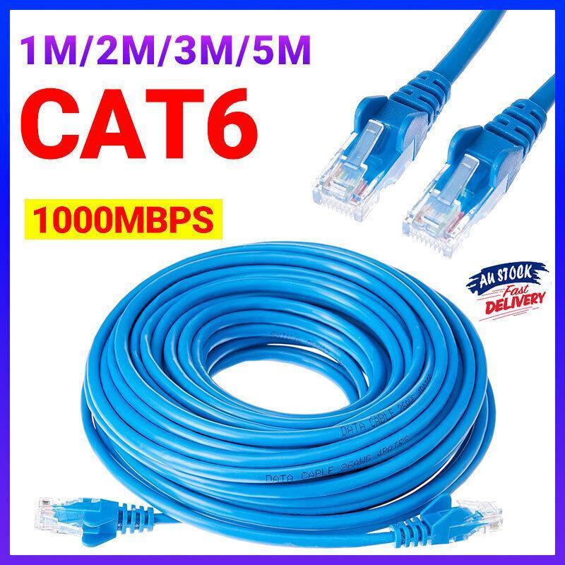 Cat6 Ethernet Network LAN Cable, 1000 Mbps - 3 m - view 2