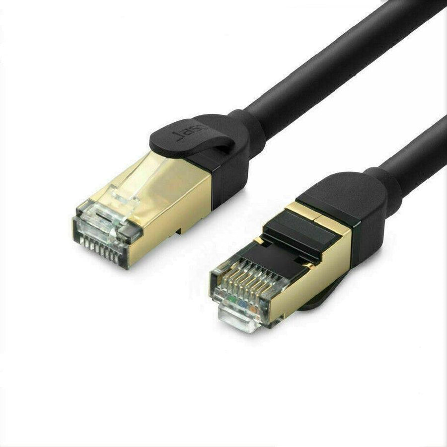 Cat7 Ethernet Cable, Shielded Copper RJ45 Patch Lead - 3 m