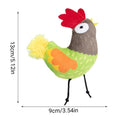 Catnip Cat Toy Plush Chicken Shape Interactive Kitten Play Toy, 13 x 9 cm - view 3
