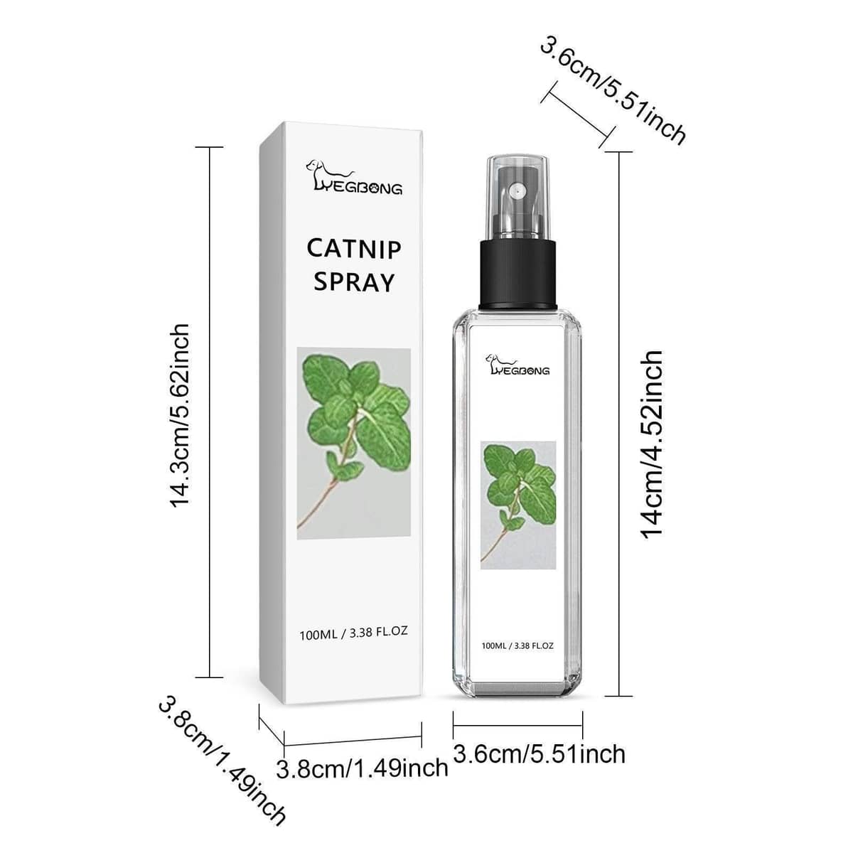 Catnip Spray for Toys and Scratching Posts, 100 ml - view 3
