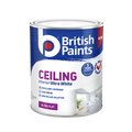 British Paints Ceiling Interior Ultra White 1L - Quick-Drying - Low Odour - SuperSaverAU - view 1
