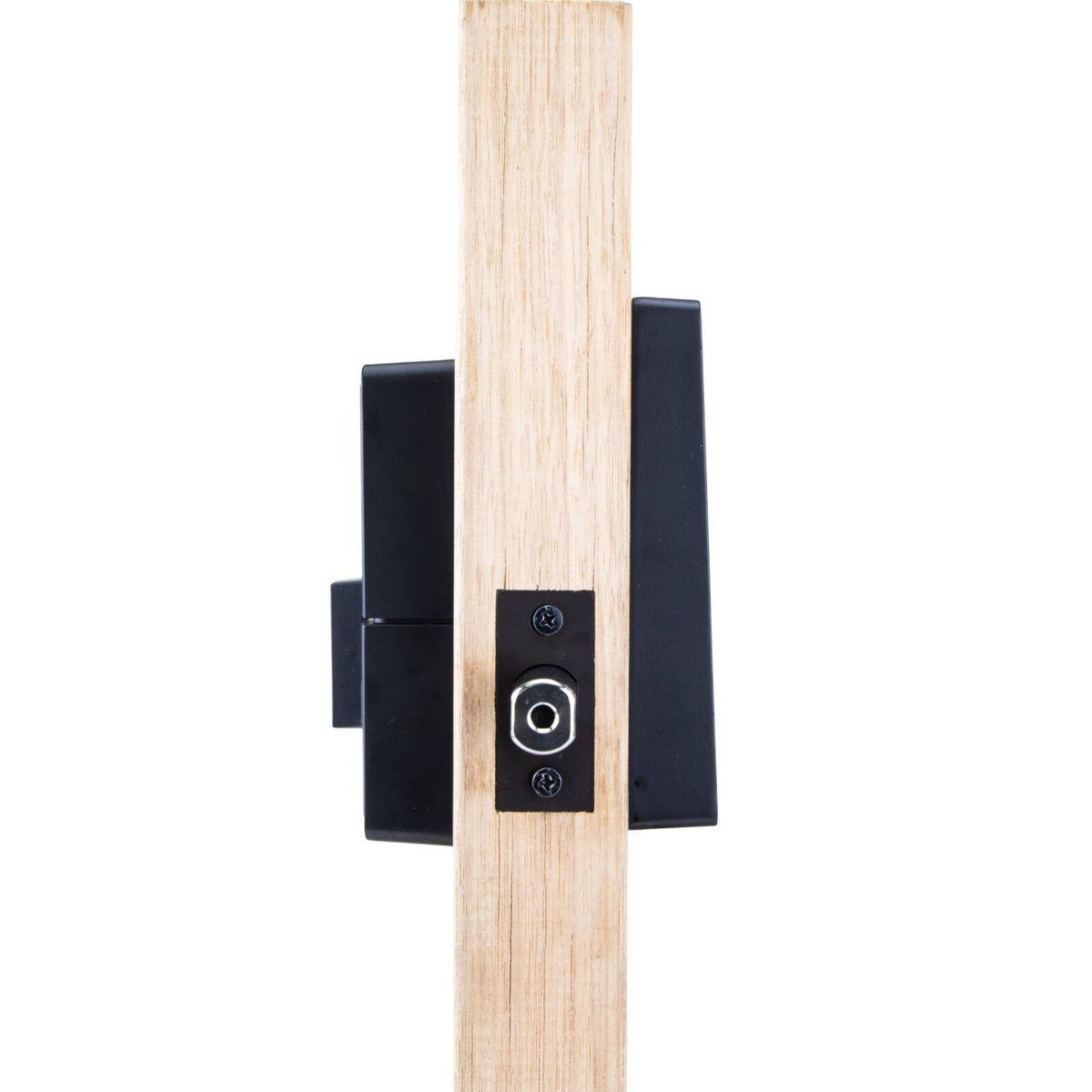 Lockwood Secure Touch Keyed Digital Deadbolt - 68mm x 147.7mm - Black Matt - Keyless Entry, Auto-Locking