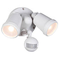 Brilliant White Raptor III DIY Twin 20W LED Security Light with Sensor Outdoor 22595/05