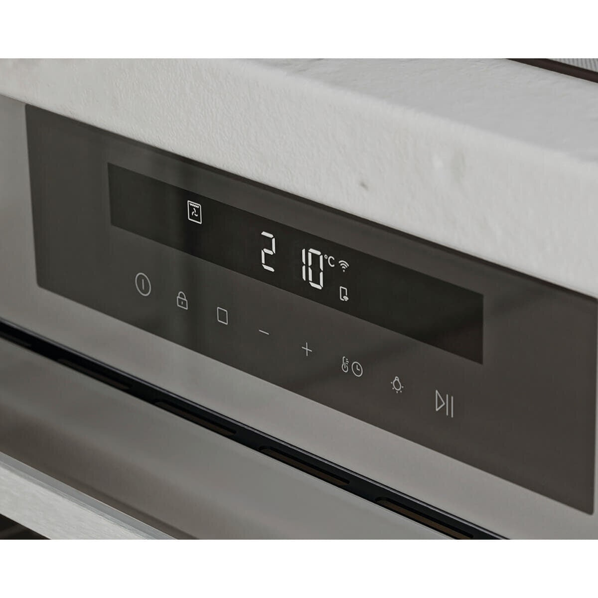 Haier 90cm 500 Series Built-In Oven - Grey, 16 Functions, Steam Assist, Air Fry, Touch Controls - HWO90S16TG3