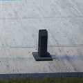 Protectoral Glass Fence Spigot - 95mm x 162mm - 2205 Stainless Steel - Black - SuperSaverAU - view 2
