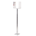 Pryda Full Stirrup Post Anchor - 450x100mm - M10 - Galvanised Steel - Termite Protection - SuperSaverAU - view 1