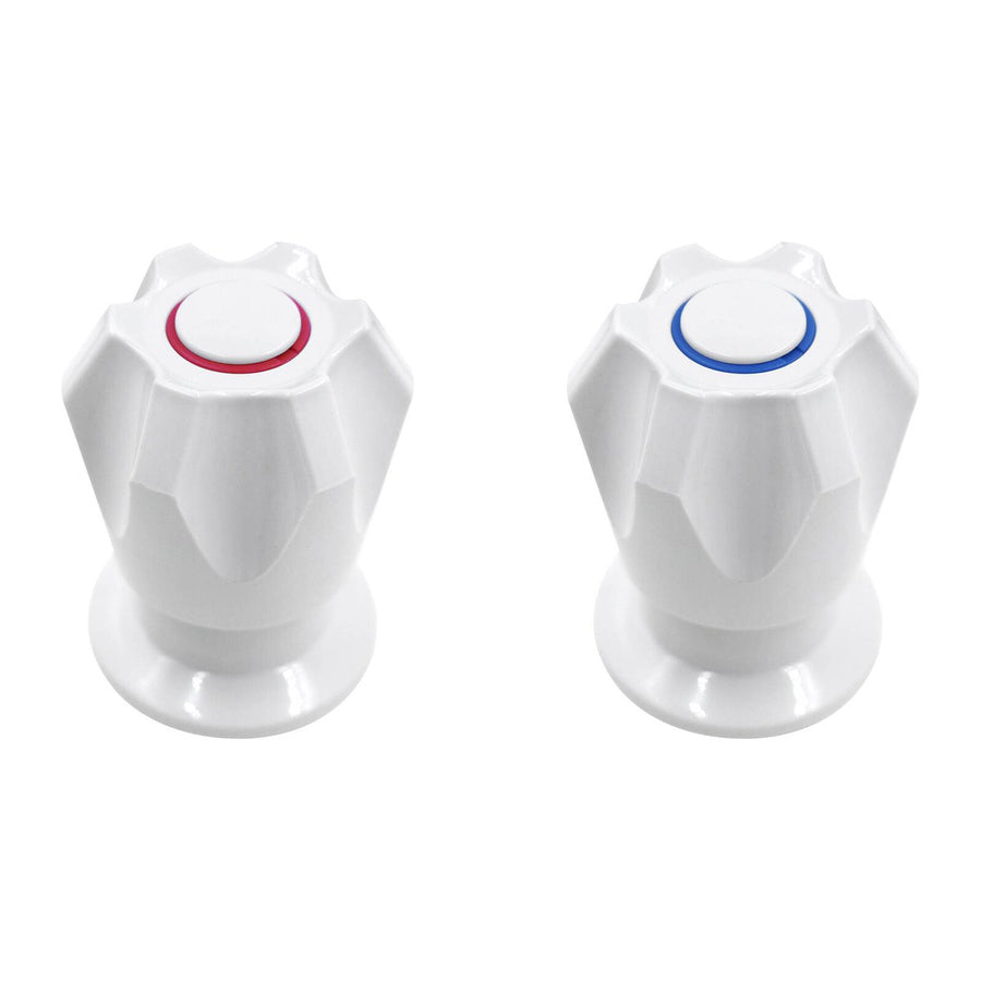 Shaw Mason White Basin Top Assembly Pair - 59mm x 97mm - Easy Install - SuperSaverAU - view 1