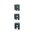 Remsafe Stop Lock Window Restrictor - Charcoal - 1 Pack - 12mm x 23mm - Permanent Safety Solution - SuperSaverAU - view 5